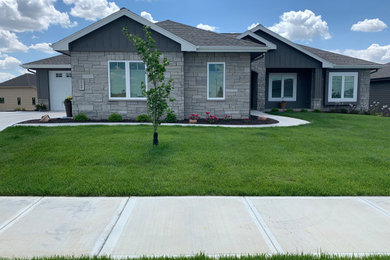 Example of a southwest exterior home design in Other