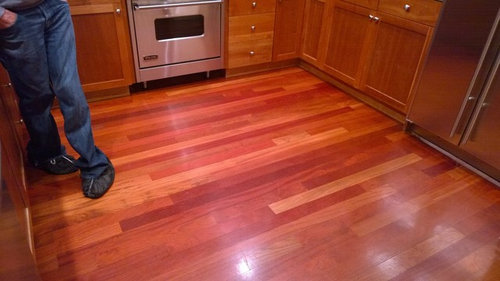 Cherry Floors Keep Stain Or Replace, Brazilian Cherry Hardwood Floor Refinishing