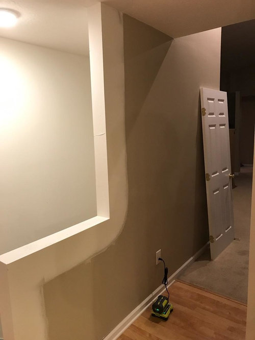 Help transitioning wall colors from first floor to finished Basement