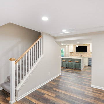 Traditional/Transitional Basement Finish Leawood, KS