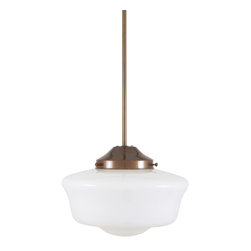SOFIA SCHOOLHOUSE PENDANT - Pendant Lighting