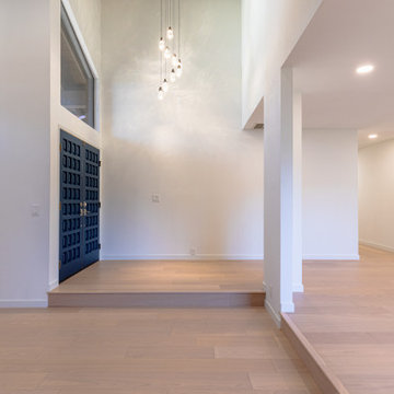Modern Open-Concept Entryway & Living Space | Sunnyvale