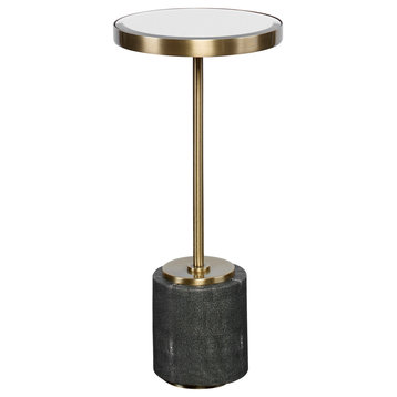 Laurier Mirrored Accent Table
