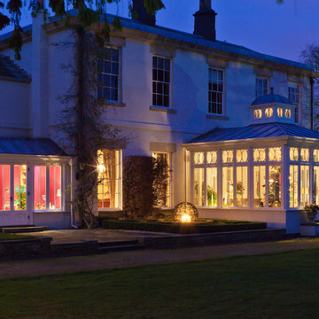 Georgian Conservatory complements a Derbyshire period home