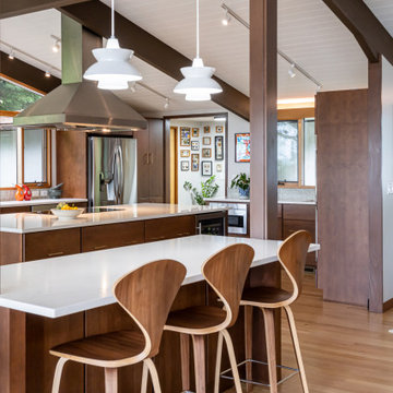 Mid-Century Modern Deck House