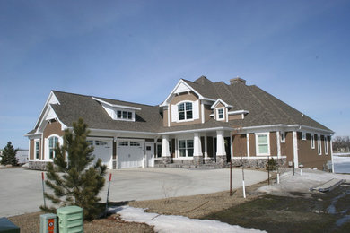 Arts and crafts exterior home photo in Other
