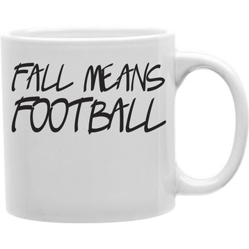Fall Means Football Mug