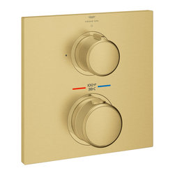 Allure Two-Handle Dual Function Thermostatic Shower Trim - Tub And Shower Parts