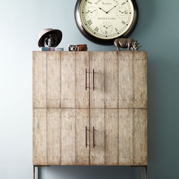 Four Hands Shelly 4 Door Armoire Cabinet