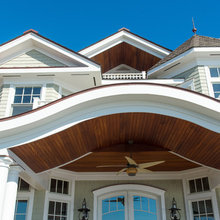 Curved roof