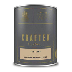 Crafted by Crown - Lustrous Metallic Finish - Striking - Paint