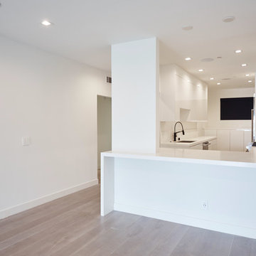 Dining Area Opens to Kitchen Bar Counter