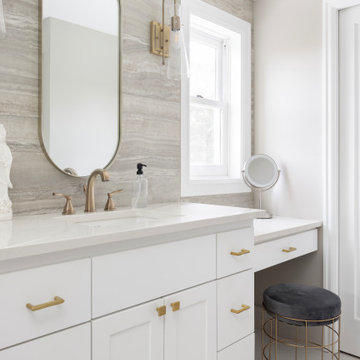 Modern Serenity Bath Remodel-Portland