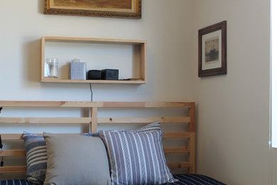 Elegant bedroom photo in Los Angeles