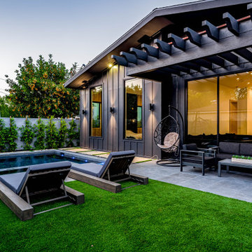 complete back yard renovation