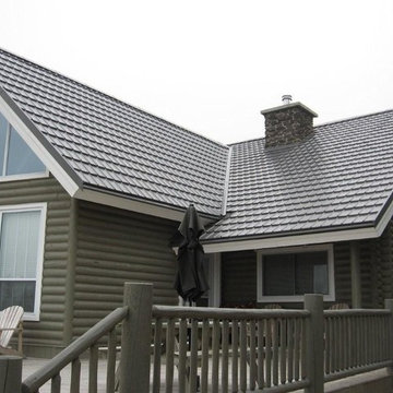 Ontario cottages & cabins with Hy-Grade's permanent steel roofing system