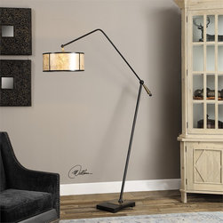 Newburgh Floor Lamp | Uttermost - Floor Lamps