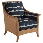 Barclay Butera - Nantucket Raffia Chair - The Nantucket offers an elegant blending of an exposed wood frame with natural woven raffia on the outside panels.