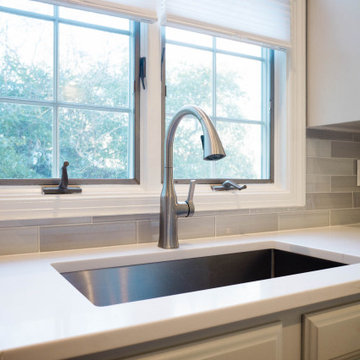Before and after Kitchen Remodeling Project in McLean, Virginia