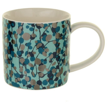 Clarissa Hulse Garland Blue Straight Sided Mug