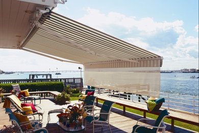 Retractable awnings