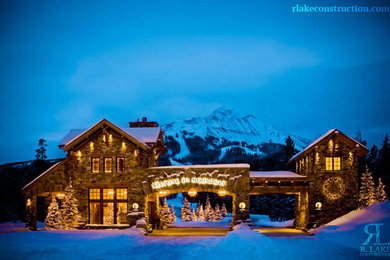 Mountain style exterior home photo in Other