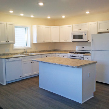 Wolf Classic "York" White Transitional kitchen