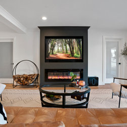 Garland Basement - Indoor Fireplaces