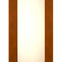 2-1/4" Thick Contemporary Mahogany Door Low-E Glass - Front Doors