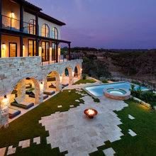 Backyard landscaping