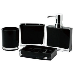 Contemporary Bathroom Accessory Sets by Kingston Brass