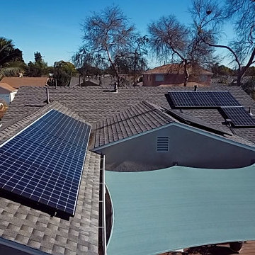 Long Beach House Solar Installation