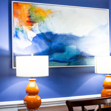 Contemporary Comfort Dining Room