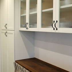 アンティーク金物　スペードハンドル(大) - キャビネット用バーハンドル