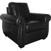 Turkey Chesapeake Black Leather Arm Chair