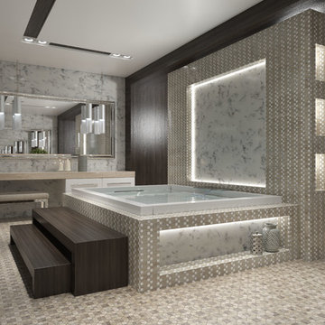 Classic Clean Contemporary Bathrooms