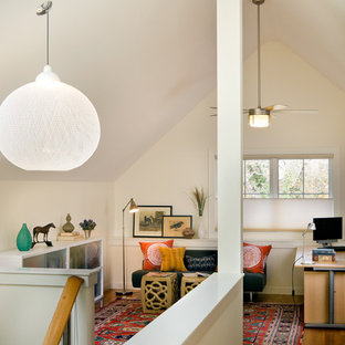 Inspiration for a contemporary home design remodel in Boston