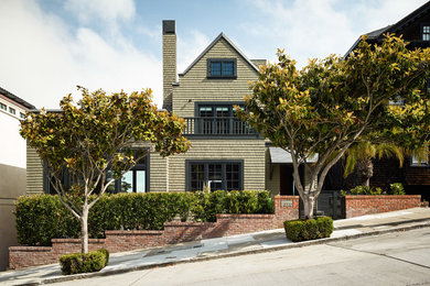 Example of a trendy home design design in San Francisco