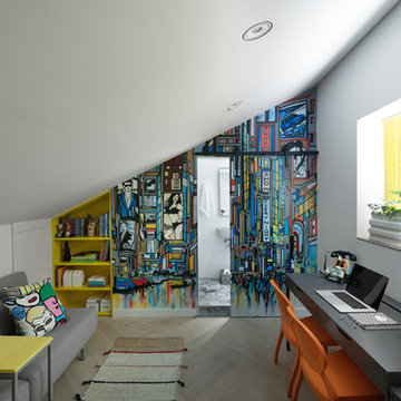 Color Modern House Interior