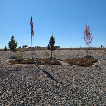 Landscaping Renovation (Berm, Irrigation System, Sod, Trees, Hardscaping)