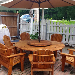 6' table with chairs - Products