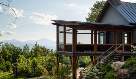 Porch of the Week: Perched Like a Nest in the Vermont Mountains