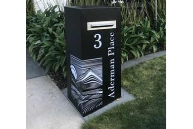 New Plymouth Letterbox for a Show Home