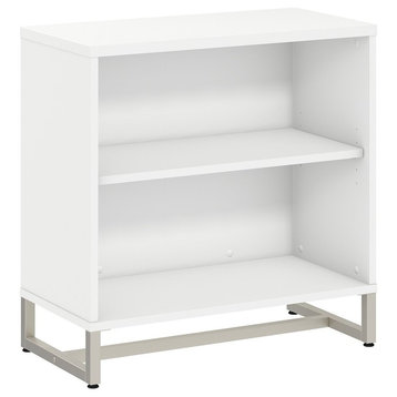 Office by kathy ireland Method Bookcase Cabinet, White