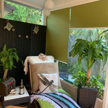 Customer Photos of Installed Pleated Blinds and Honeycomb Shades