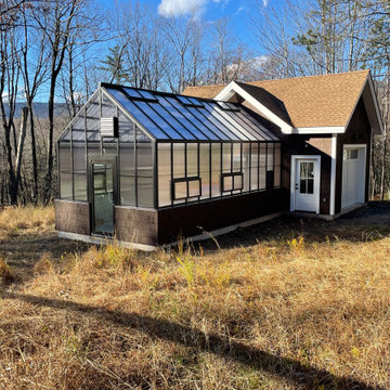 Greenhouse and Garage - Bearsville, NY