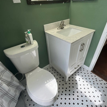 Finished Bathroom is a hit!