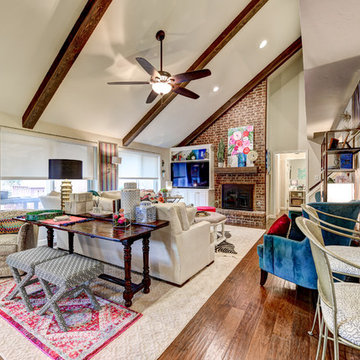 Before and After Living spaces