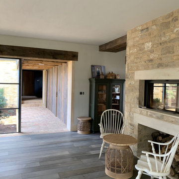 COTSWOLDS Grade 2 listed Farmhouse & New-Build Outbuildings