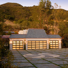 garage doors.